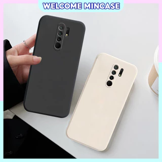 Ốp lưng Xiaomi Redmi Note 8 Pro, Redmi 9, Redmi 8 
silicon mềm viền vuông bảo vệ máy