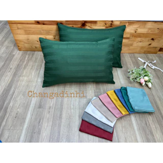 Combo 2 Vỏ gối đầu cotton 3F vải đẹp(ko riềm)