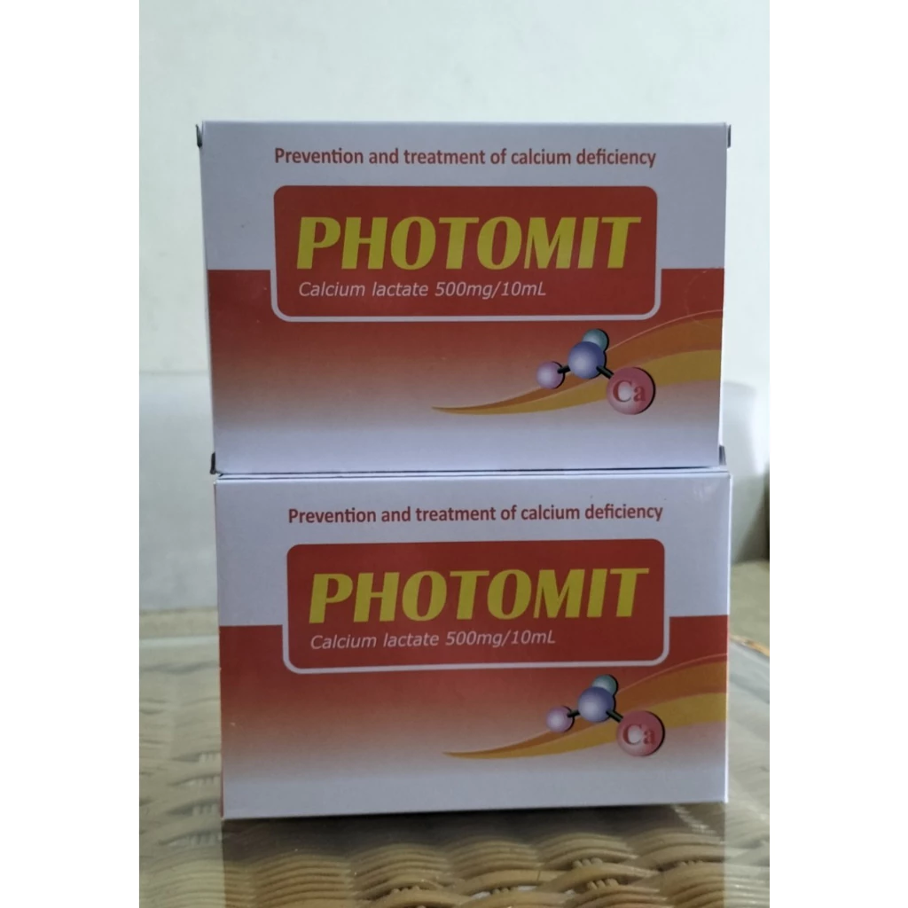 Canxi nước Photomit hộp 20 ống x 10ml nhập khẩu Hàn Quốc cho trẻ em , phụ nữ có thai