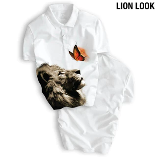 Áo thun POLO nam LION LOOK thiết kế mới trẻ trung, chuẩn form, thoáng mát, trẻ trung, thanh lịch