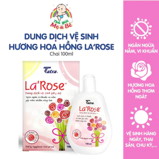 Dung dịch vệ sinh phụ nữ La'Rose giúp làm sạch, khử mùi, ngăn ngừa vi khuẩn và nấm (Chai 100ml)