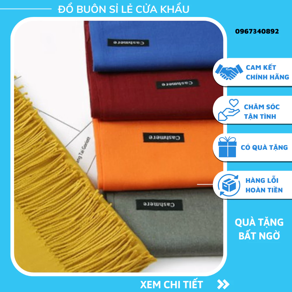 Khăn quàng cổ cashmere