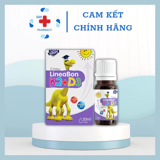 [Chính hãng] Vitamin Lineabon K2+D3 Tăng Hấp Thu Canxi Giúp Bé Cao Lớn Khỏe Mạnh