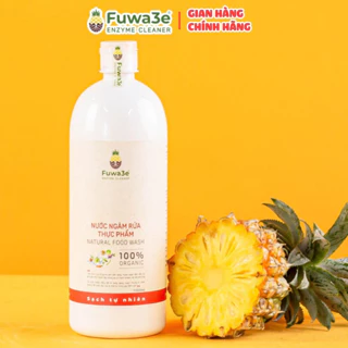 Nước ngâm rửa thực phẩm Fuwa3e hữu cơ 1L rửa rau củ quả