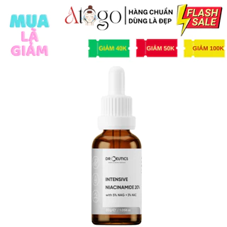 Serum Niacinamide DrCeutics B3 Intensive Niacinamide 20% Mờ Thâm Sáng Da (30g)