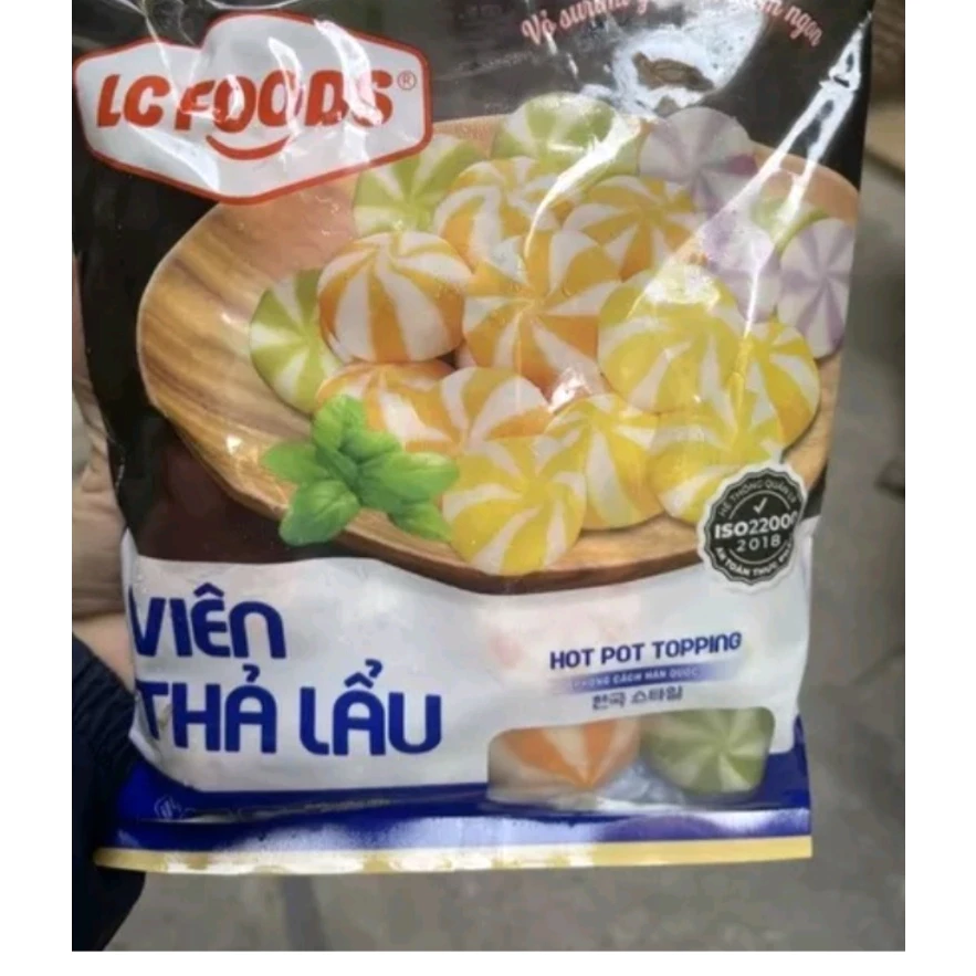 Viên Mix 3 vị thả lẩu laucusina gói 500g
