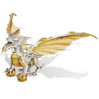 Mô Hình Kim Loại 3D Lắp Ráp Piececool Glorystrom Dragon HP273-GS