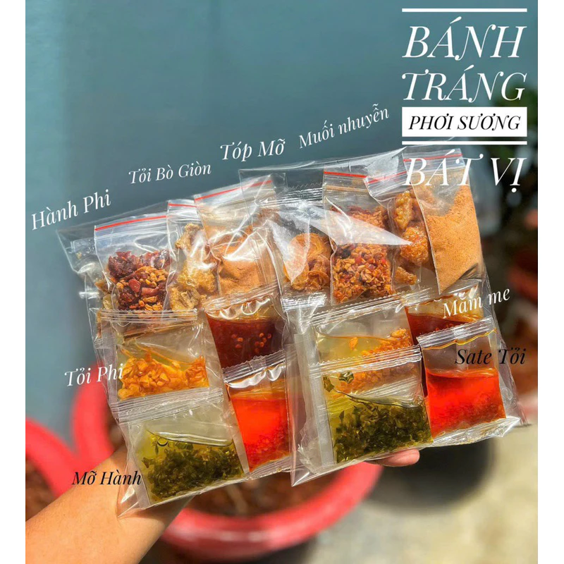Bánh tráng 8 vị