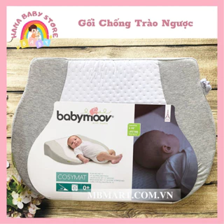 Combo Gối Chống Trào - Gối Định Hình Đầu Và Cơ Thể Cho Bé