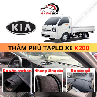 Thảm phủ taplo Kia K200 chống nắng cao cấp