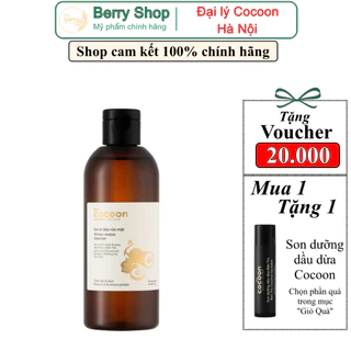 [ Big Size ] Sữa rửa mặt bí đao cocoon 310ml dành cho da dầu