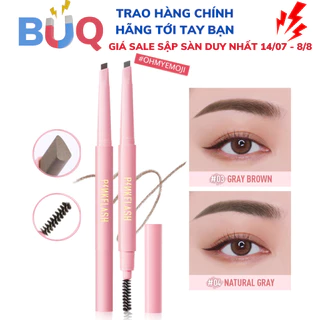 Bút Kẻ Lông Mày PINKFLAS  Dễ Tán Chống Nước Giữ Màu Lên Đến 8 Tiếng Tích Hợp Đầu Cọ Chải Tiện Dụng 0.2g PF-E09