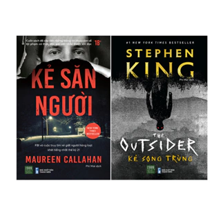 Sách Combo 2 Cuốn :Kẻ Săn Người - Maureen Callahan+The Outsider - Kẻ Song Trùng - Stephen King