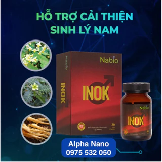 VIÊN UỐNG NANO CHĂM SÓC SỨC KHỎE SINH LÝ NAM, ĐÁNH THỨC BẢN LĨNH PHÁI MẠNH - NANO INOK