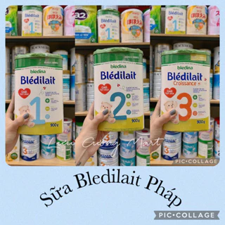 Sữa BLEDILAIT Pháp đủ số 1-2-3 date xa