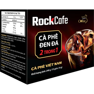 RockCafe - Cà phê đen đá 2 trong 1