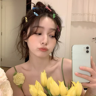 💓Qiann💓Kẹp Tóc Hình Trái Tim Dễ Thương