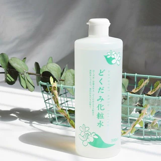 Nước hoa hồng Toner diếp cá Dokudami Natural Skin Lotion Nhật 500ml