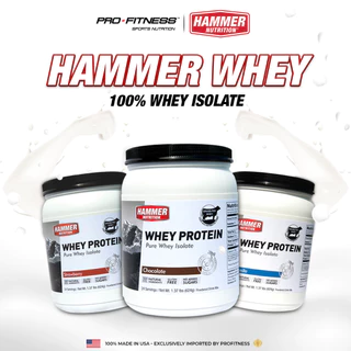 Sữa Whey Protein Hammer Nutrition 24 serving - Whey Isolate duy trì và phục hồi cơ nhanh chóng