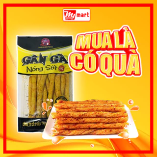 Snack gân gà nóng sốt, đồ ăn vặt cổng trường