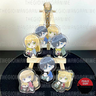 ( ÔM BÚP BÊ ) Móc khóa in hình My Love Story With Yamada-kun At Lv999 anime chibi mica trong acrylic dễ thương