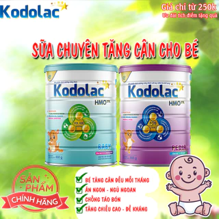 Sữa KODOLAC Baby - giúp bé tăng cân trong thời gian ngắn