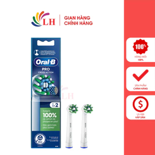 Đầu bàn chải thay thế bàn chải điện Oral-B Pro CrossAction - Đầu sợi lông hình chữ X