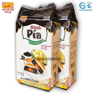 Bánh pía mè đen sầu riêng trứng Tân Huê Viên (540G)