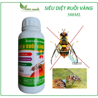 (500ml) Chế phẩm SIÊU DIỆT RUỒI VÀNG DUNG DỊCH ĐẬM ĐẶC chiết xuất từ thảo mộc, hiệu quả kéo dài