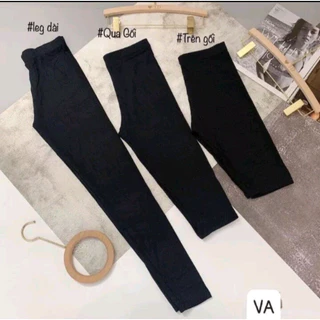 Quần thun ôm / Quần legging nữ đùi, lửng, dài chất thun cotton mềm mịn, form ôm tôn dáng