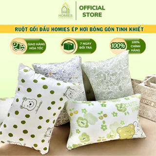 Ruột Gối Đầu Bông Gòn HOMIES Bedding & Décor Bông Tinh Khiết Nhiều Mẫu - Kích Thước 45cm x 65cm  Đảm bảo không xẹp