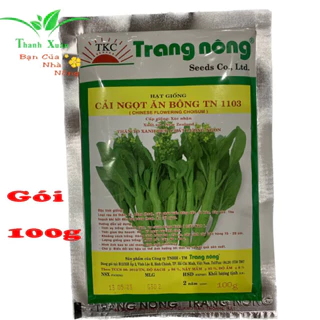 Hạt Giống Cải Ngọt Ăn Bông TN 1103 Gói 100g