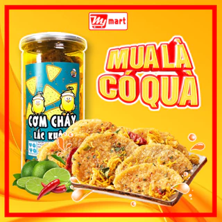 Cơm cháy lắc khô gà lá chanh hũ 270gr đồ ăn vặt Mymart