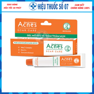 Kem mờ thâm, liền sẹo do mụn Acnes Scar Care tuýp gel 12g cho da dầu, da hỗn hợp cả nam và nữ