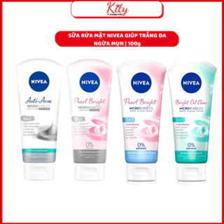 (100G) Sữa Rửa Mặt Nữ NIVEA Chính Hãng Công Ty