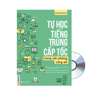 Sách - Tự học tiếng Trung cấp tốc trong văn phòng công sở +DVD tài liệu