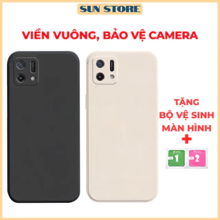 Ốp lưng Oppo A16k cạnh vuông, viền vuông, dẻo mềm mịn