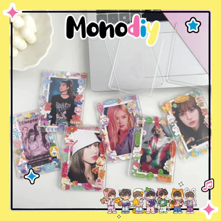 Toploader Monodiy toploader decor đựng card ảnh idol Kpop, Anime khổ ngang, khổ dọc Có Seal