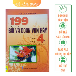 Sách - 199 bài và đoạn văn hay lớp 4