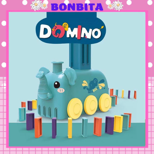 Đồ chơi DOMINO VOI cho bé xếp hình lắp ráp giải trí phát triển trí thông minh