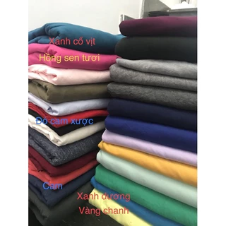 Sale Sét 3kg 80k Thun 100% Cotton 2c (khúc 40cm-70cm)