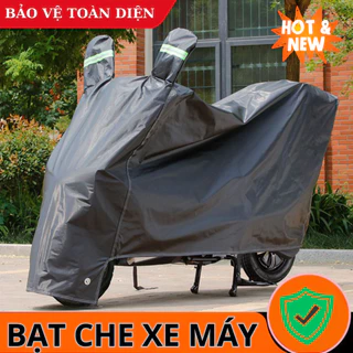 Bạt che xe máy ngoài trời chất liệu PEVA siêu bền. Bạt trùm xe máy chống nắng, chống mưa, chống bụi