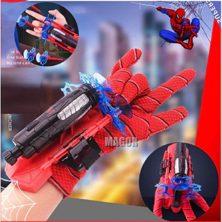 Đồ Chơi Găng Tay Người Nhện Bắn Tơ Độc Đáo Siêu Nhân Nhện Spider Man Cho Bé ( KÈM 3 TÊN NHỆN)