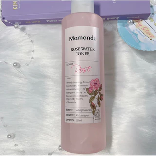 Toner Mamonde Rose Water Toner 250ml - Se Khít Lỗ Chân lông