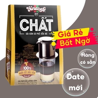 Cafe Chất Vinacafe Thơm Ngon Đậm Vị(10gói x 29g) DATE MỚI