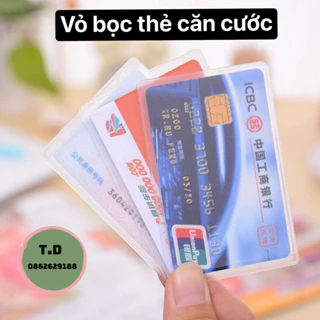 Vỏ bọc thẻ ngân hàng, thẻ CCCD, thẻ sinh viên - TD2256