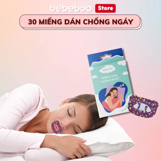 Hộp 30 Miếng Dán Chống Ngáy, Khi Ngủ BEBECHIC