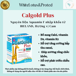 [HCM] Calgold Plus con Hươu - Hỗ trợ bổ sung canxi cho Bé