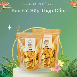 Rau Củ Sấy Thập Cẩm Hoa Quả Sấy |Đồ Ăn Vặt Chuẩn Đặc Sản Đà Lạt| 250gr