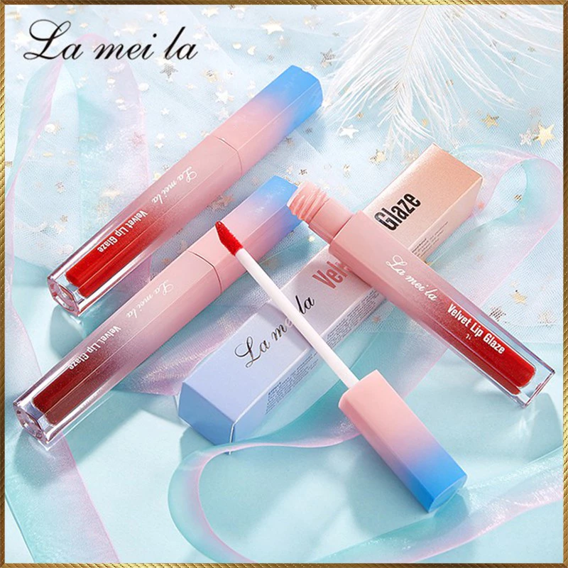 Son Kem Tint Lì Lameila Velvet Lips Glaze – Làm Mịn Môi Chính Hãng